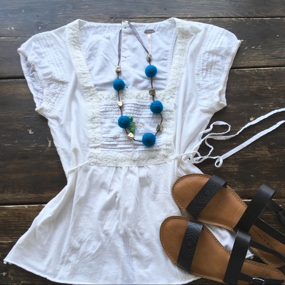 Free People Tops - Free People Hobo Cotton Blouse Size M